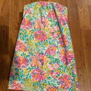 Lily Pulitzer strapless shift, size 2